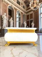 Sieradendoos - 1950s - Italië - neoclassicisme - Marmer,, Antiquités & Art