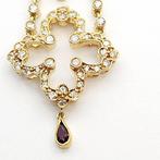 Collier ras du cou - 18 carats Or jaune - 0.80ct. tw.