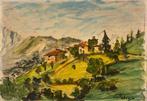 Galileo Cattabriga (1901-1969) - Paesaggio rurale ferrares