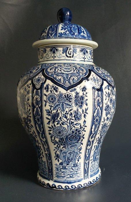 Boch Frères - dekselvaas - Keramiek, Antiek en Kunst, Antiek | Glaswerk en Kristal