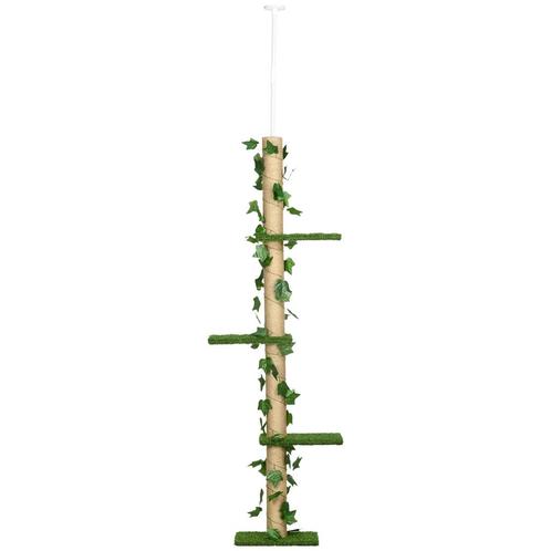 TRUUSK Krabpaal Plafondhoog 202-242 cm - Hoogte Verstelbaar, Dieren en Toebehoren, Katten-accessoires, Verzenden