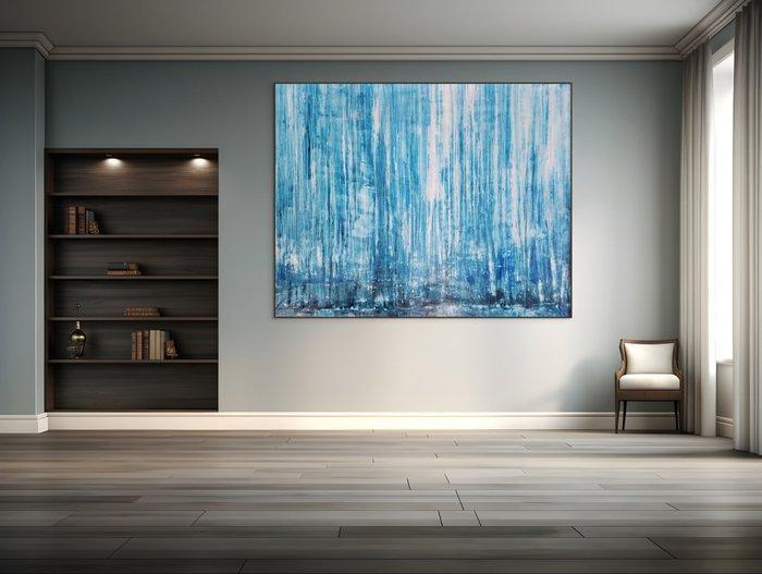 Sonia J. - Quiet Verticalities- XXL, Antiek en Kunst, Kunst | Schilderijen | Modern