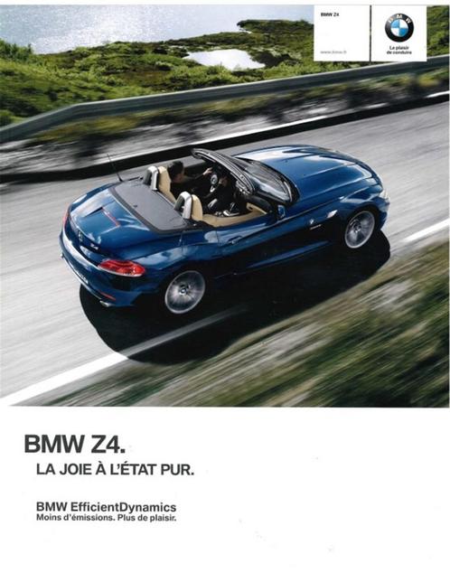 2010 BMW Z4 ROADSTER BROCHURE FRANS, Boeken, Auto's | Folders en Tijdschriften