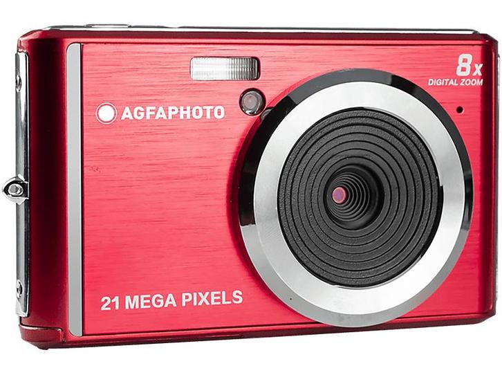 Agfaphoto -  Camera Realishot Dc5200  - Rood, Audio, Tv en Foto, Fotocamera's Digitaal, Geen optische zoom, Nieuw, Overige Merken