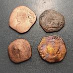 Imperio Español Nápoles. Lote 4 monedas (Zonder