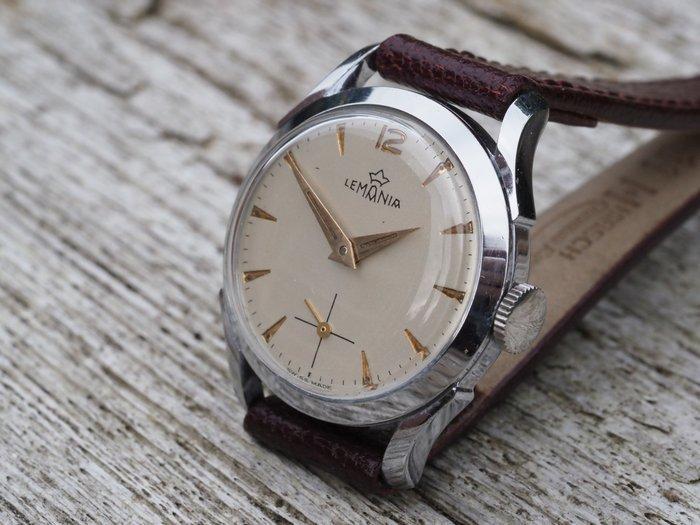 Lemania - Zonder Minimumprijs - 9008 PS - Dames - 1950-1959, Handtassen en Accessoires, Horloges | Heren