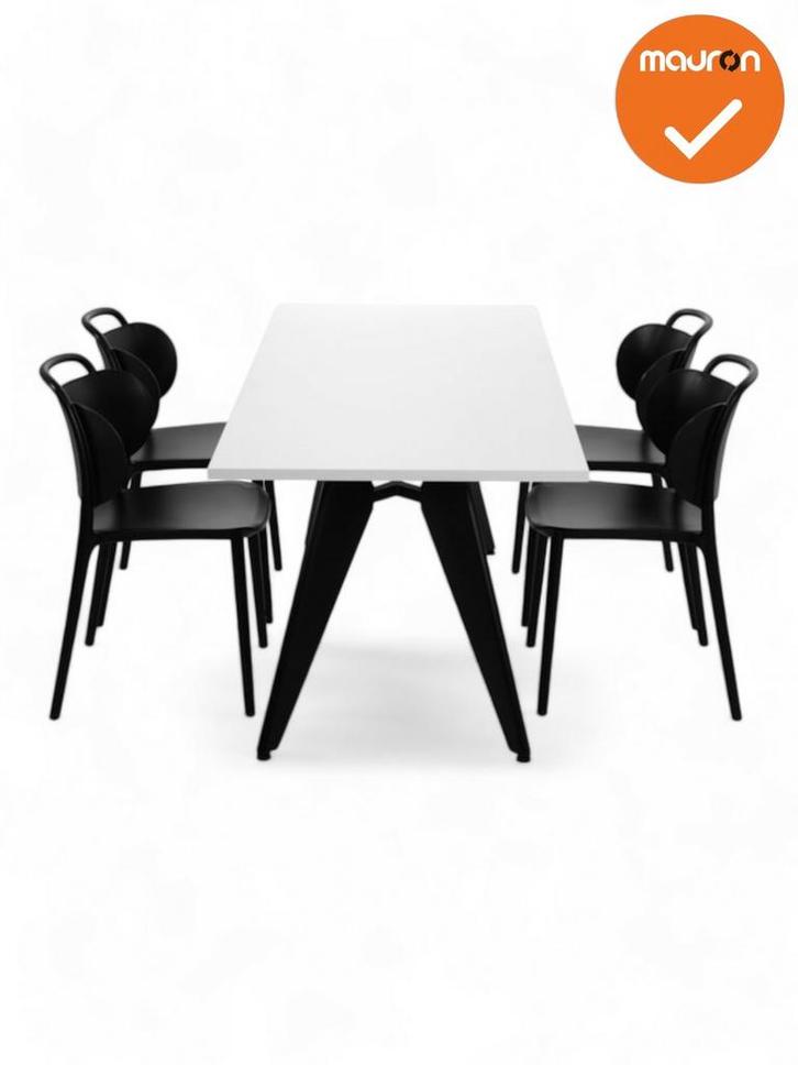 Design vergadertafel Cheak - Wit - NIEUW, Zakelijke goederen, Kantoor en Winkelinrichting | Kantoormeubilair en Inrichting, Tafel