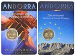 Andorra. 2 Euro 2014 Council of Europe + Constitution (2