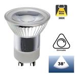 GU10 LED Spot 3 watt | 35mm (MR11) | Dimbaar | 3000K WarmWit, Verzenden, Plafondspot of Wandspot