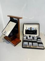 Decoratief ornament (2) - Vintage Shaving Kit with Mirror &, Antiek en Kunst
