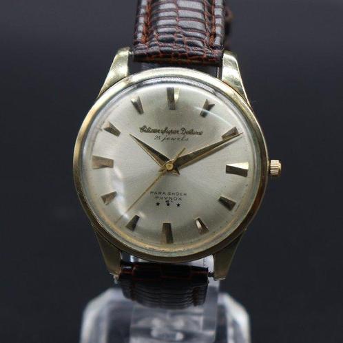 Citizen - Citizen Super Deluxe 25J Manual – 14K 80 Microns, Handtassen en Accessoires, Horloges | Heren