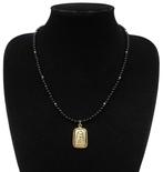 Obsidiaan - Ketting - Boeddha - Spiritueel harnas,