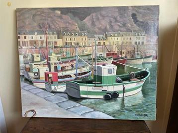 Franse school (XX) - Petit port de pêche