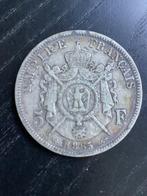 France. Napoléon III. 5 Francs 1865-BB, Strasbourg (Sans