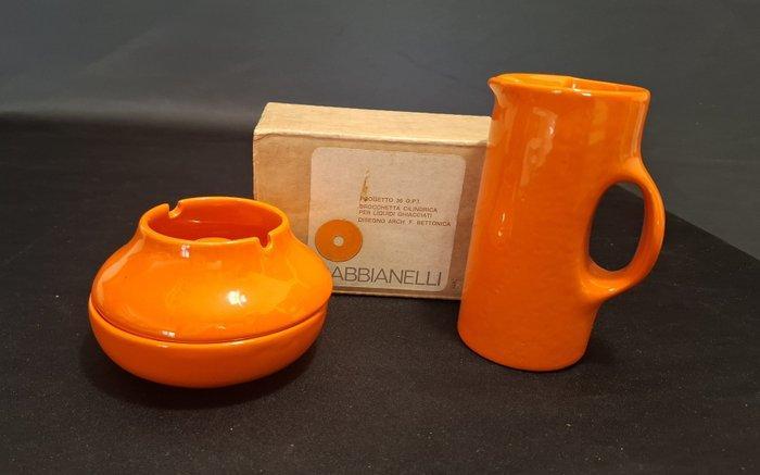 Gabbianelli - Asbak (3) - Keramiek, Antiquités & Art, Antiquités | Verre & Cristal