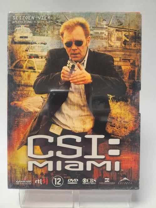 CSI Miami Seizoen 4 Aflevering 4.1-4.12 geseald Box DVD, Cd's en Dvd's, Dvd's | Overige Dvd's, Zo goed als nieuw, Ophalen of Verzenden