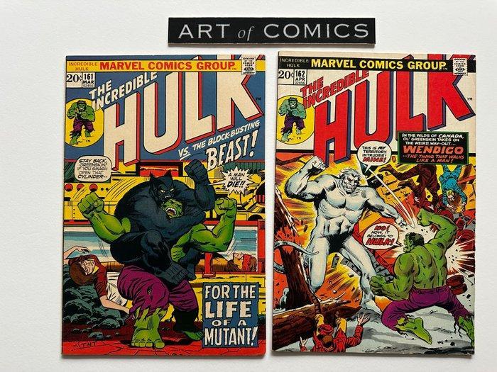 The Incredible Hulk #161, #162, #163, #166, #167, #400 - 6, Boeken, Strips | Comics