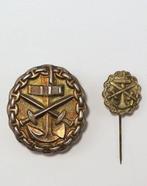 Duitsland - Insigne - Naval Wound Badge with Miniature -