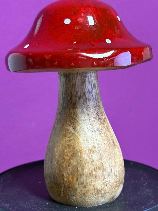 Mel-o-Mel: 4 vliegenzwammen paddestoelen, kersttafel of, Diversen, Kerst