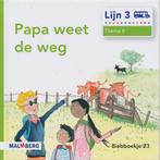 Lijn 3 Biebboekje 23, thema 8, Papa weet de weg, Boeken, Verzenden, Nieuw
