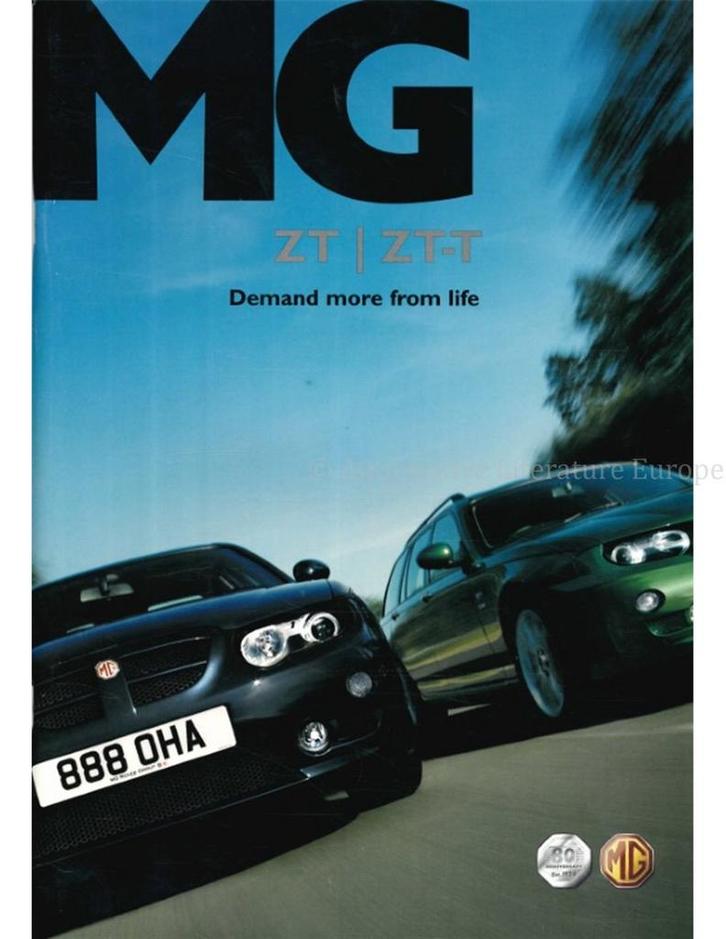 2004 MG ZT BROCHURE ENGELS, Livres, Autos | Brochures & Magazines