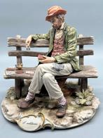 Capodimonte Porzellanfigur - Il Solitario - Handbemalt -