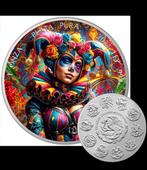 Mexico. 1 Onza 2024 Sunrise - Dia de los Muertos Harlequin,