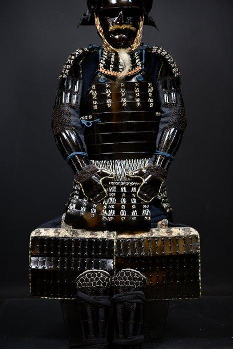 Yoroi volzet Samurai-harnas - Koper, Zijde, Ijzer - Japan -, Antiek en Kunst, Antiek | Overige Antiek