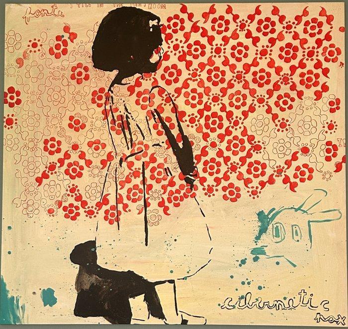 Pax Paloscia (1974) - Red Rain, Antiek en Kunst, Kunst | Schilderijen | Modern