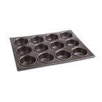 Bakvorm aluminium met anti kleef | Cap. 12 muffins |, Verzenden, Nieuw in verpakking