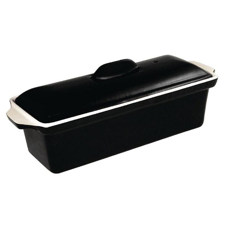 Paté/terrine vorm gietijzer zwart 1,7L | 340x105x110(h)mm, Zakelijke goederen, Horeca | Keukenapparatuur, Nieuw in verpakking