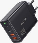 DrPhone WL19 GaN 100W Multipoort Oplader - USB-hub – 4, Telecommunicatie, Verzenden, Nieuw