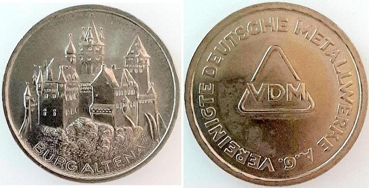 5 Mark 1968 Duitsland 5 Dm Vdm Automaten-probe mit Randin..., Postzegels en Munten, Munten | Europa | Niet-Euromunten, België