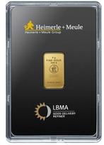 5 gram - Goud - Heimerle + Meule, Postzegels en Munten
