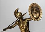 sculptuur, Groot Achilles beeld - 42 cm - Koper - Marmer