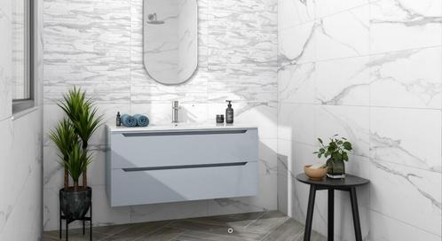 Portofino marble Wit mat 60x120 vloertegel en wandtegel, Doe-het-zelf en Bouw, Tegels, Ophalen of Verzenden