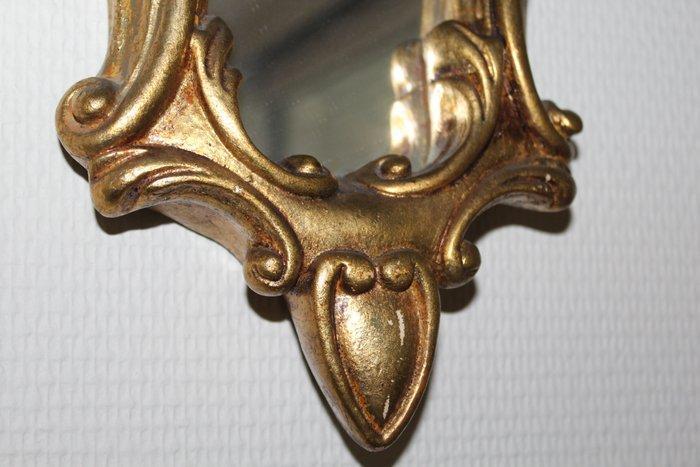 Wandspiegel - Gips, Composiet - barokke stijl, Antiek en Kunst, Curiosa en Brocante