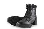 Mustang Veterboots in maat 38 Zwart | 5% extra korting, Verzenden, Zwart, Overige typen, Zo goed als nieuw