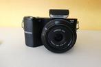 Samsung NX210 WIFI + 2,8 20mm prime lens,20 megapixel, Audio, Tv en Foto, Nieuw