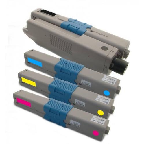 Huis-Merk  OKI 46508711 compatible toner Cyan 3k 247print, Computers en Software, Printerbenodigdheden, Toner, Nieuw, Verzenden