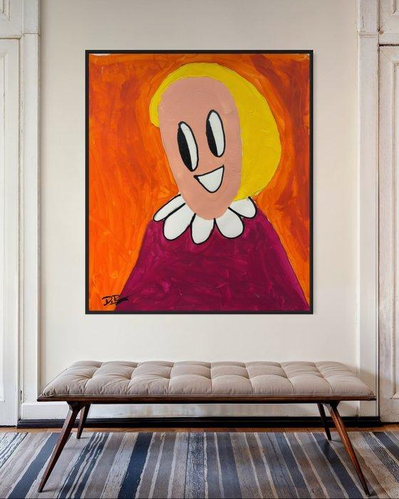 Dominik Brunner (1988) - Mir geht es ganz gut, Antiek en Kunst, Kunst | Schilderijen | Modern