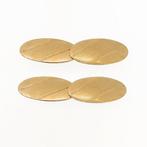 Manchetknopen - 18 karaat Geel goud, Handtassen en Accessoires