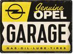 Genuine opel garage reclamebord, Verzamelen, Merken en Reclamevoorwerpen, Nieuw