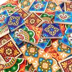 Lego Stenen - 100* Custom Mozaïek Spaanse tegeltjes Serie 2, Nieuw
