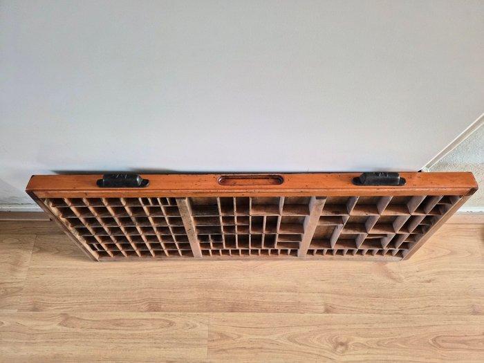 Ladekast - Hout - Lade uit drukkerijkast, Antiek en Kunst, Antiek | Wandborden en Tegels