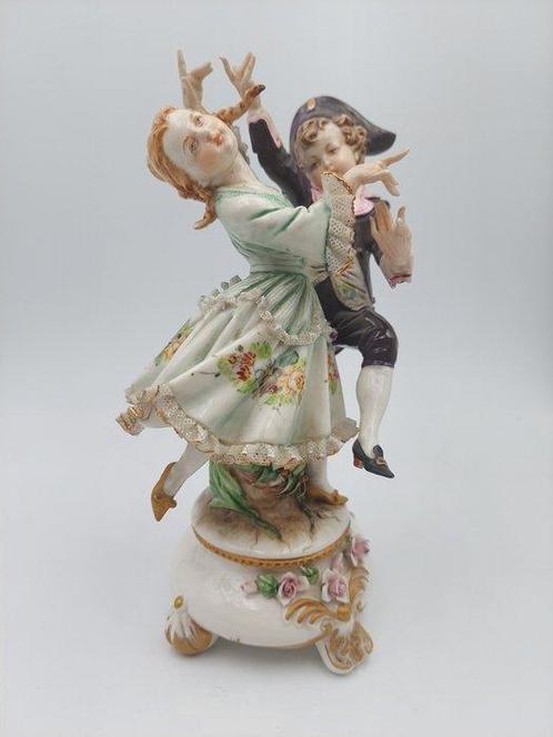 Capodimonte - Beeldje - Danzatori - Porselein, Antiek en Kunst, Antiek | Glaswerk en Kristal