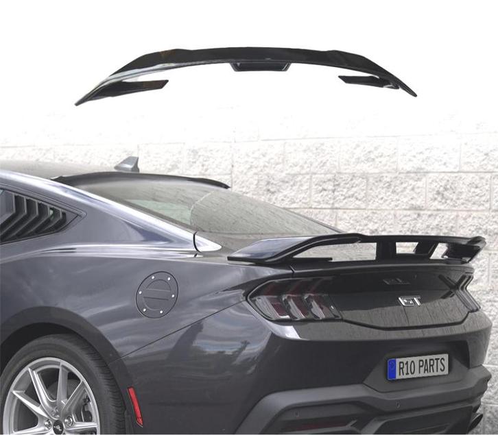 AILERON SPOILER FORD MUSTANG 24- LOOK DARK HORSE NOIR BRILLA, Auto-onderdelen, Carrosserie, Verzenden