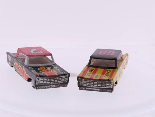 2 blikken racewagens Champion 7 en 28 #3699 (Automodellen), Hobby en Vrije tijd, Modelauto's | Overige schalen, Gebruikt, Ophalen of Verzenden