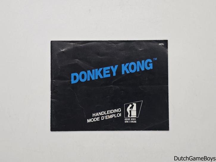 Nintendo NES - Black Box - Donkey Kong - HOL - Manual, Games en Spelcomputers, Games | Nintendo NES, Gebruikt, Verzenden