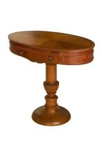 Centre de table - Bois - Table dappoint ovale, Antiek en Kunst